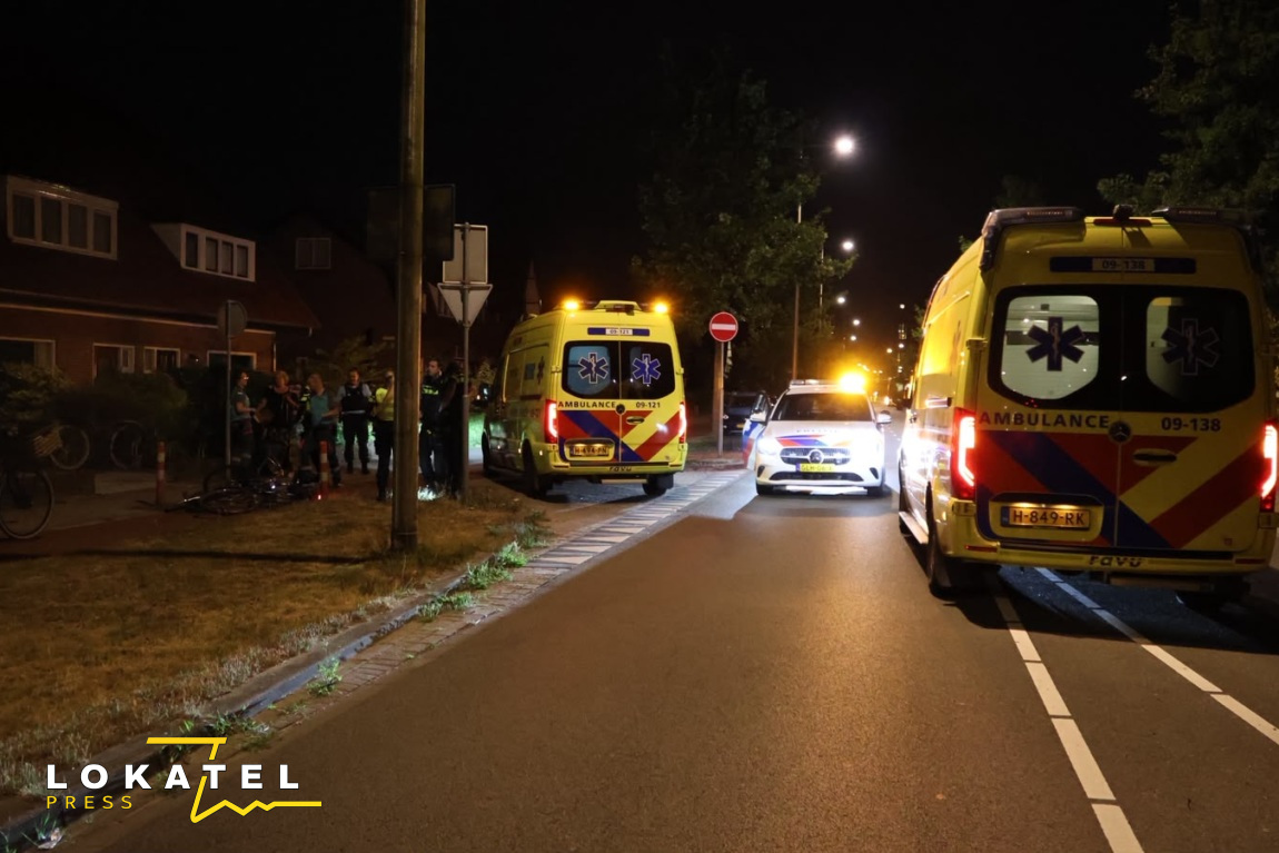 Twee gewonden bij fietsongeval in Amersfoort