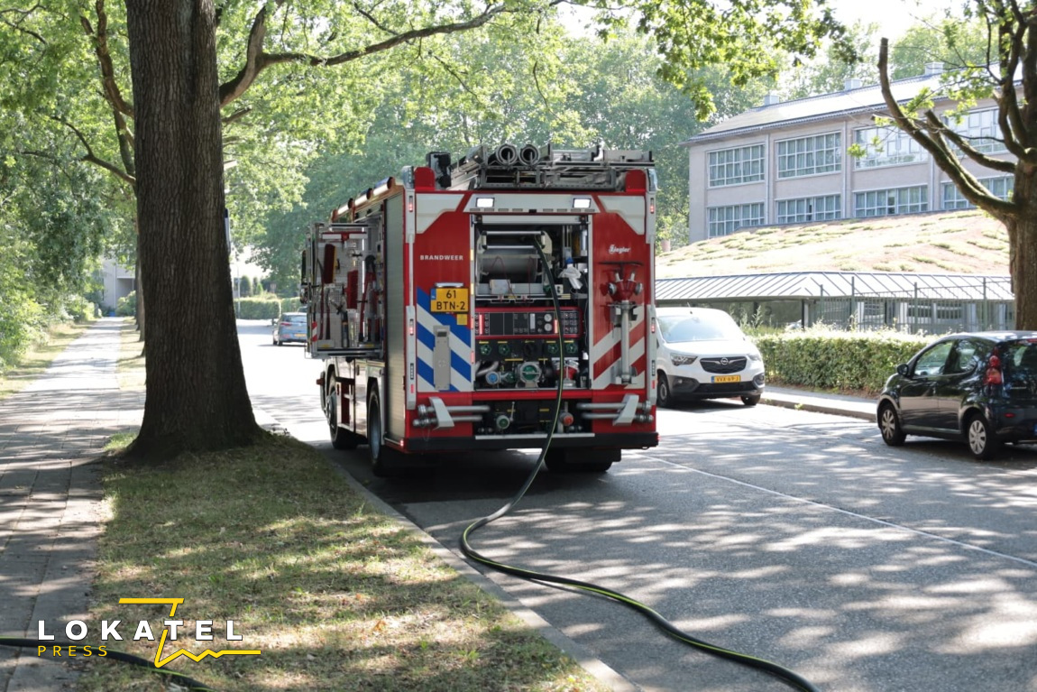 Bermbrand snel geblust in Vermeerkwartier