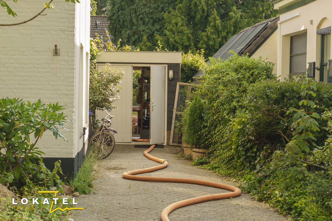 Brand in sauna in Soest in Soest