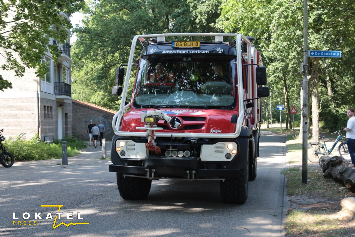 Bermbrand snel geblust in Vermeerkwartier