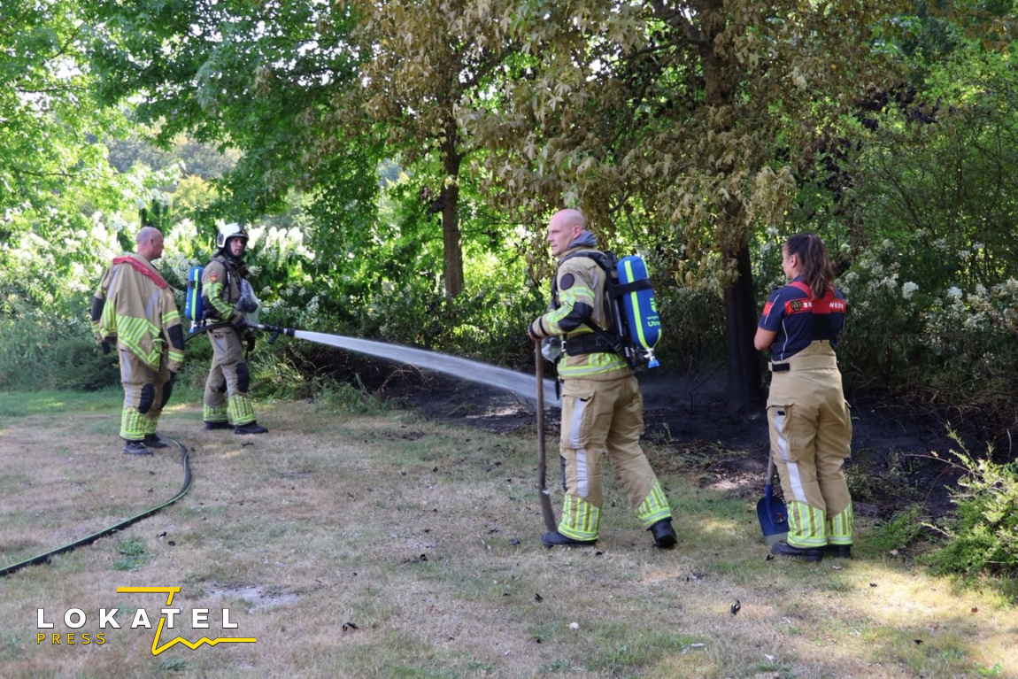 Bermbrand snel geblust in Vermeerkwartier